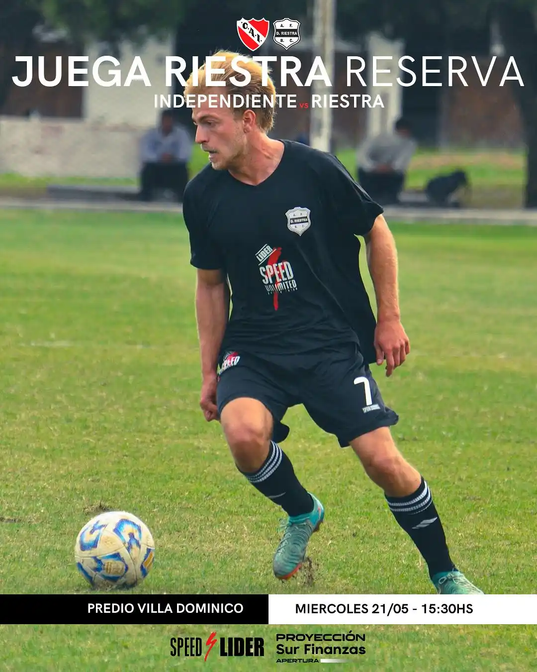 Image from Deportivo Riestra: Β‘ππ¨πππ ππ π₯ππ¦ππ₯π©π! Desde las 15:30 hs, la reserva de Ri...
