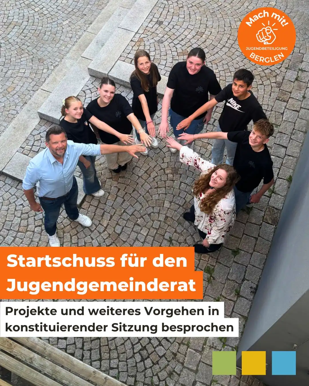 Image from Gemeinde Berglen: *Jugendgemeinderat 2025-2027 – let‘s do this! 💪🥳* Gestern ist der n...