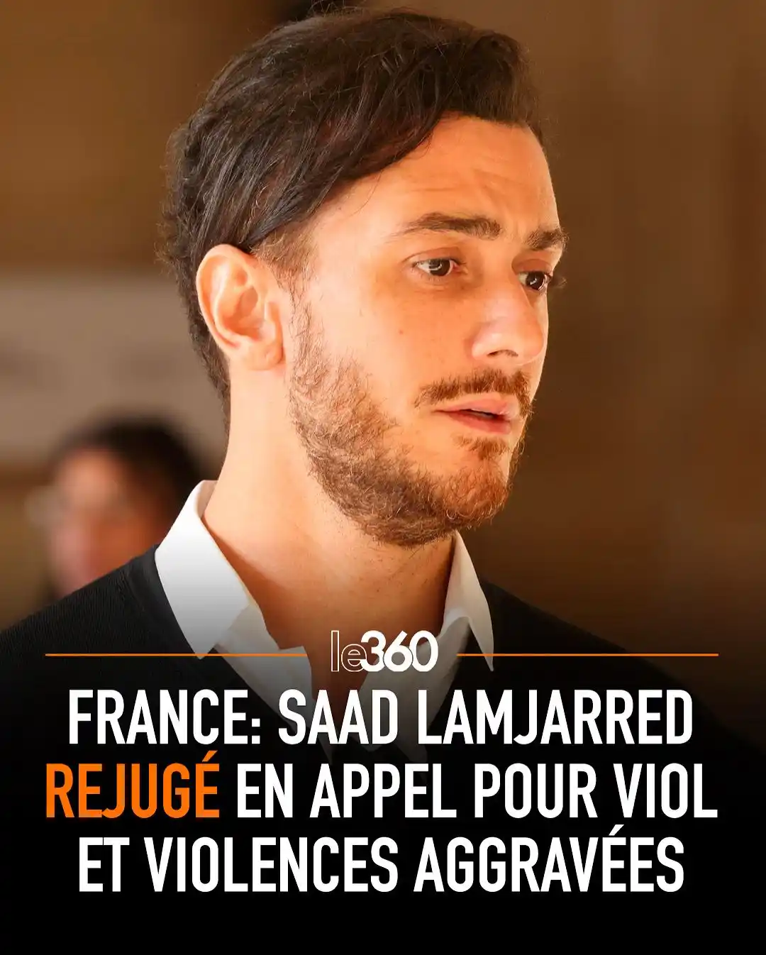 Image from Le360fr: Le chanteur marocain Saad Lamjarred est rejugé en appel en France pour...