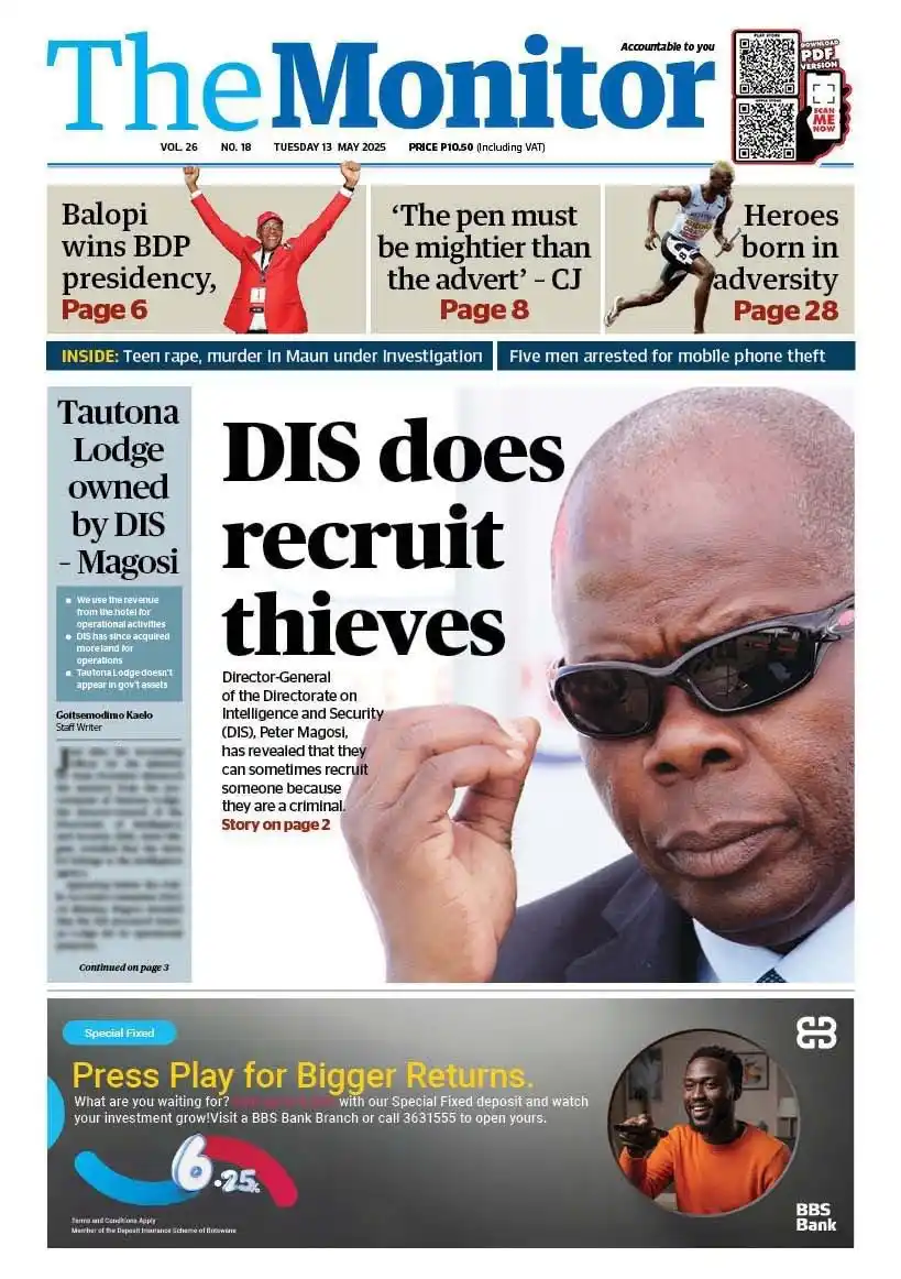 Image from The Hotwire Family of Brands : *THE MONITOR* *LEAD STORY/S* DIS does recruit thieves – Magosi Taut...