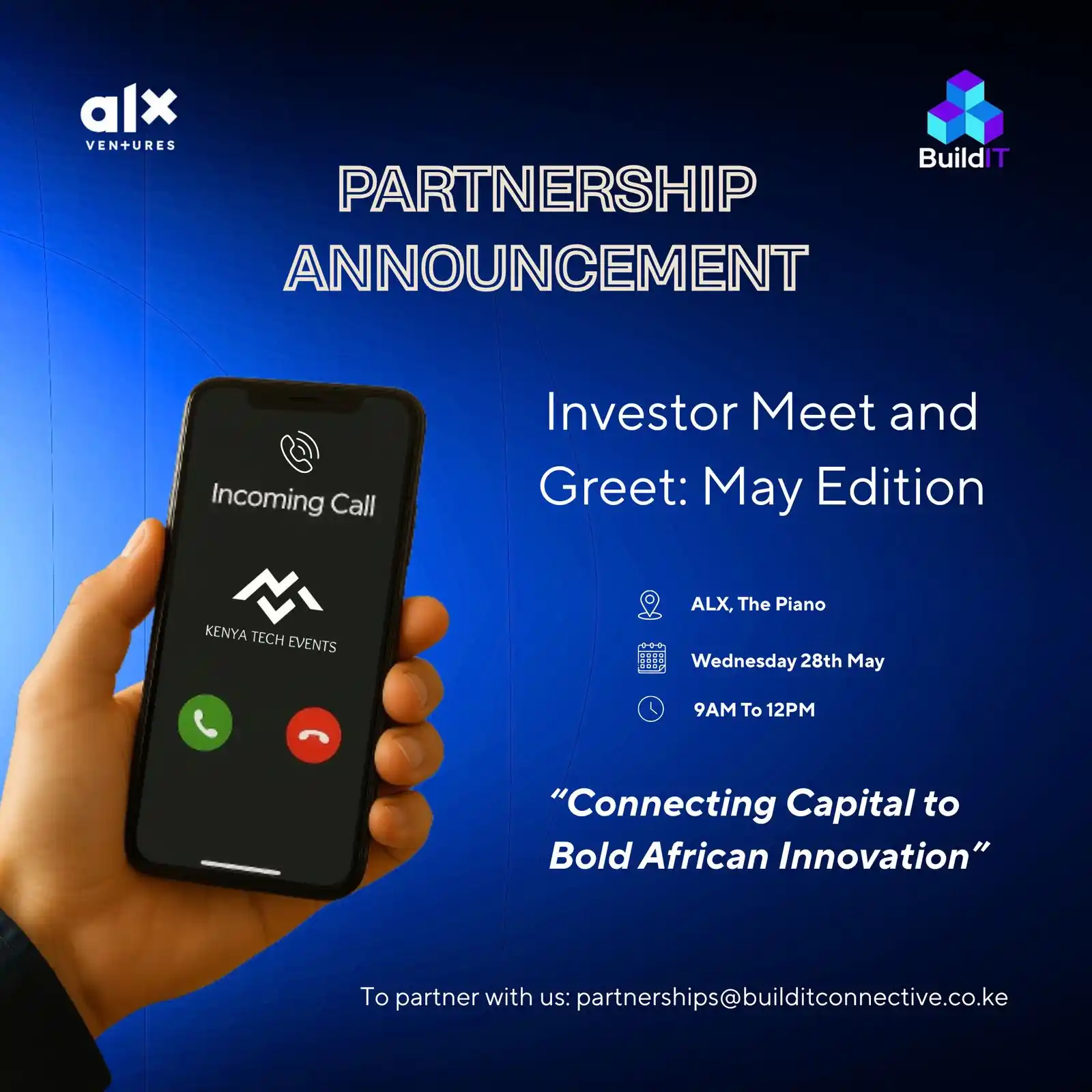 Image from Kenya Tech Events: Calling all early-stage founders in marketplaces, fintech, and health ...