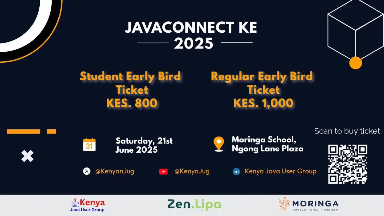 Image from Kenya Tech Events: š Real talk ā if youāve coded in Kotlin, Scala, C#, or Groovy⦠Youāre...