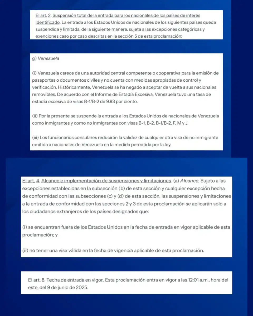 Image from Red de Noticias 📰: 🇺🇸🇻🇪 La Casa Blanca publicó la aclaratoria sobre la proclamación d...