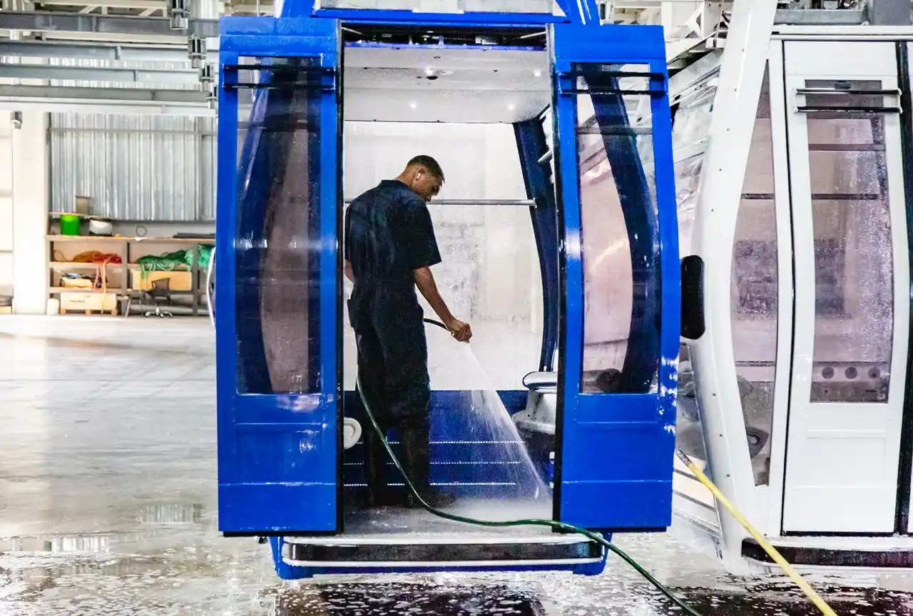 Image from Metro de Santo Domingo: Cuidando la integridad de nuestro sistema de transporte. 🧼🧹 La limpi...
