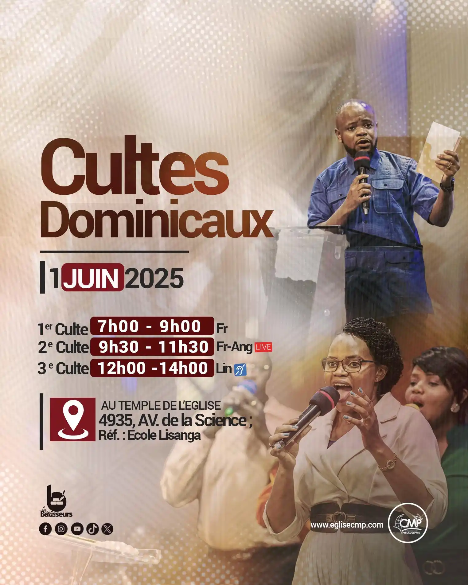 Image from Centre Missionnaire Philadelphie: Demain, c’est dimanche : une nouvelle occasion de nous retrouver pour ...