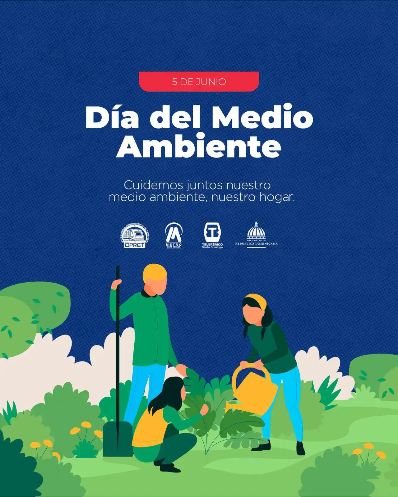 Image from Metro de Santo Domingo: El respeto y cuidado del medio ambiente es una responsabilidad compart...