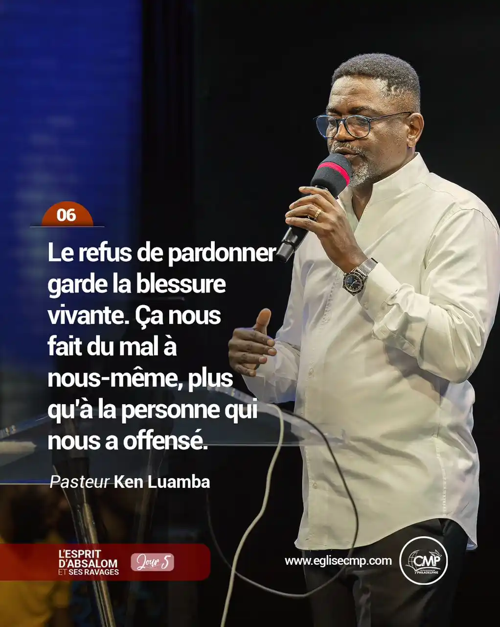 Image from Centre Missionnaire Philadelphie: Le pardon ne minimise pas la blessure… mais il t’évite de vivre captif...