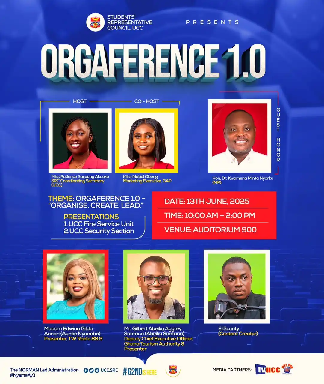 Image from πππππ ππ
πππ: *ORGAFERENCE 1.0! π* The *62ND UCC-SRC* proudly presents a power-p...