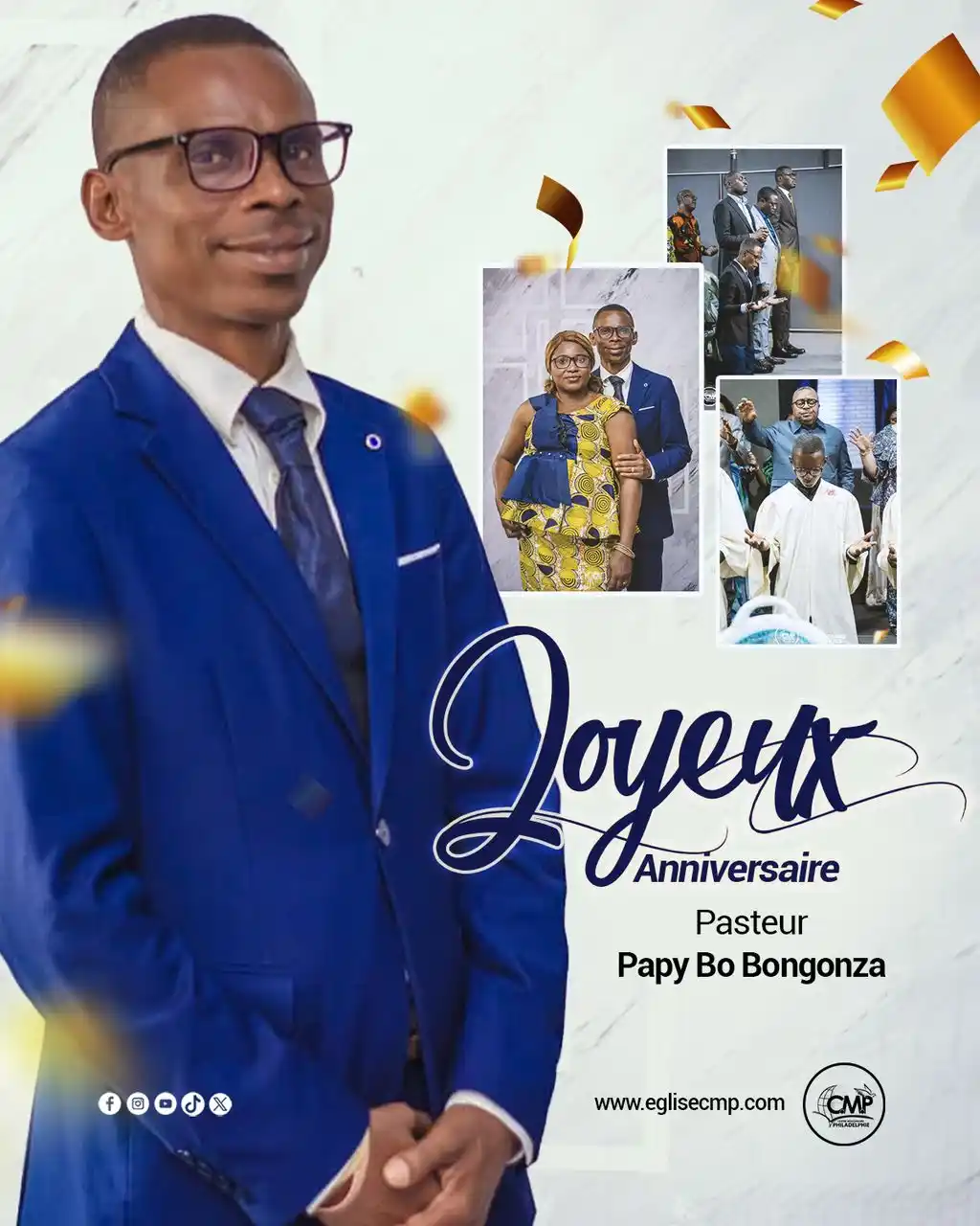Image from Centre Missionnaire Philadelphie: Pasteur Papy-Bo Bongonza, le Centre Missionnaire Philadelphie célèbre ...