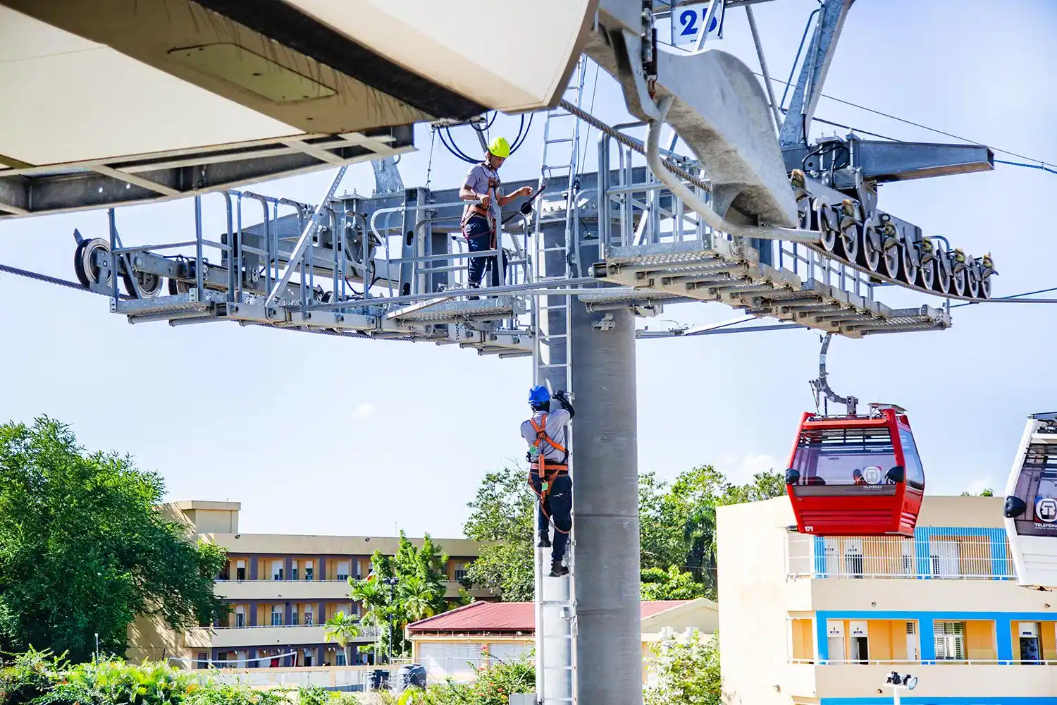 Image from Metro de Santo Domingo: Trabajamos en equipo para preservar la integridad de nuestro teleféric...