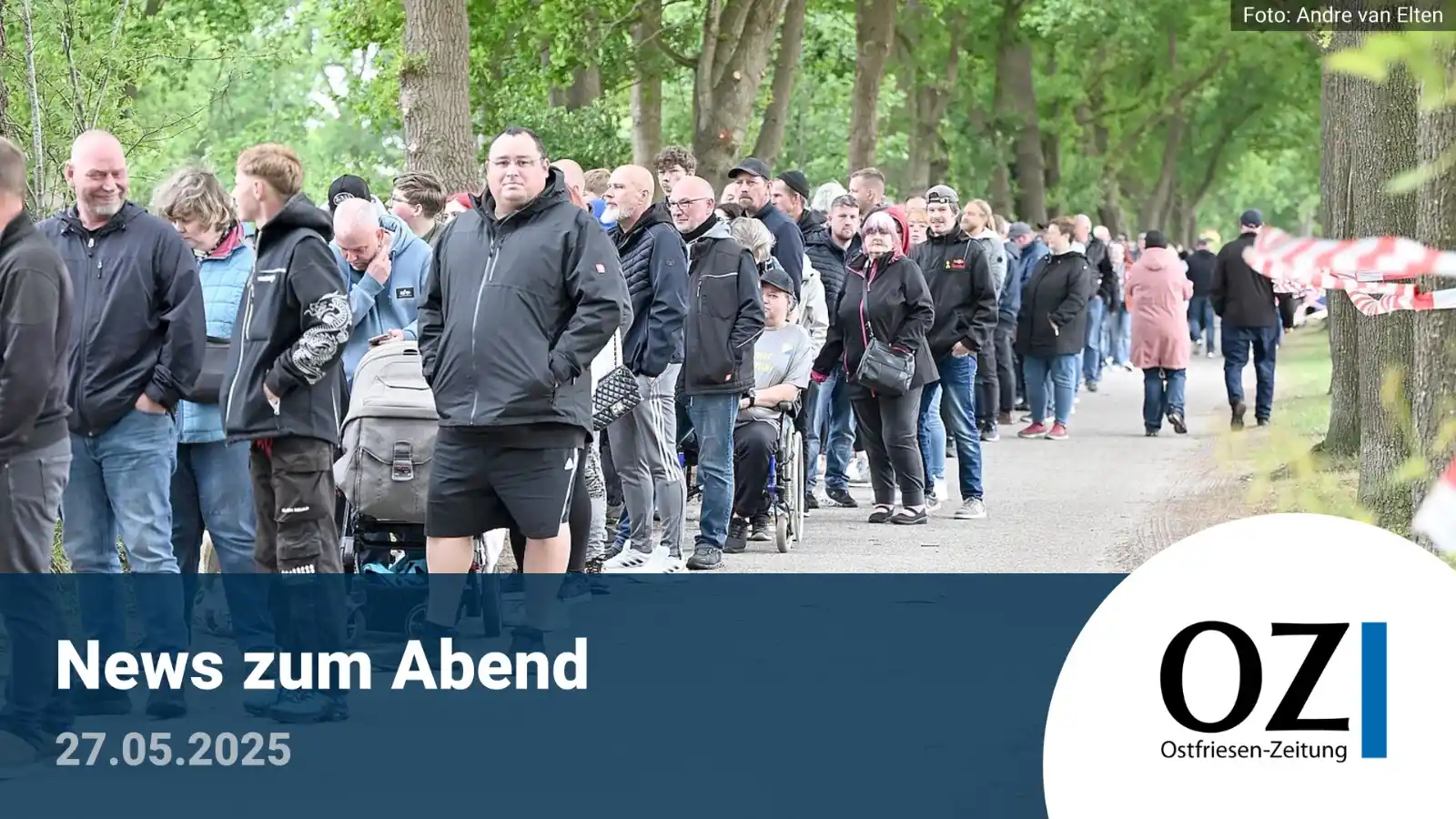 Image from Ostfriesen-Zeitung: Hi, liebe Leserinnen und Leser 🌷 Hier kommt unser abendliches News-U...
