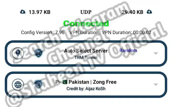 Image from Shaheen TV Official™: https://play.google.com/store/apps/details?id=com.trm.tunnel ZONG FR...