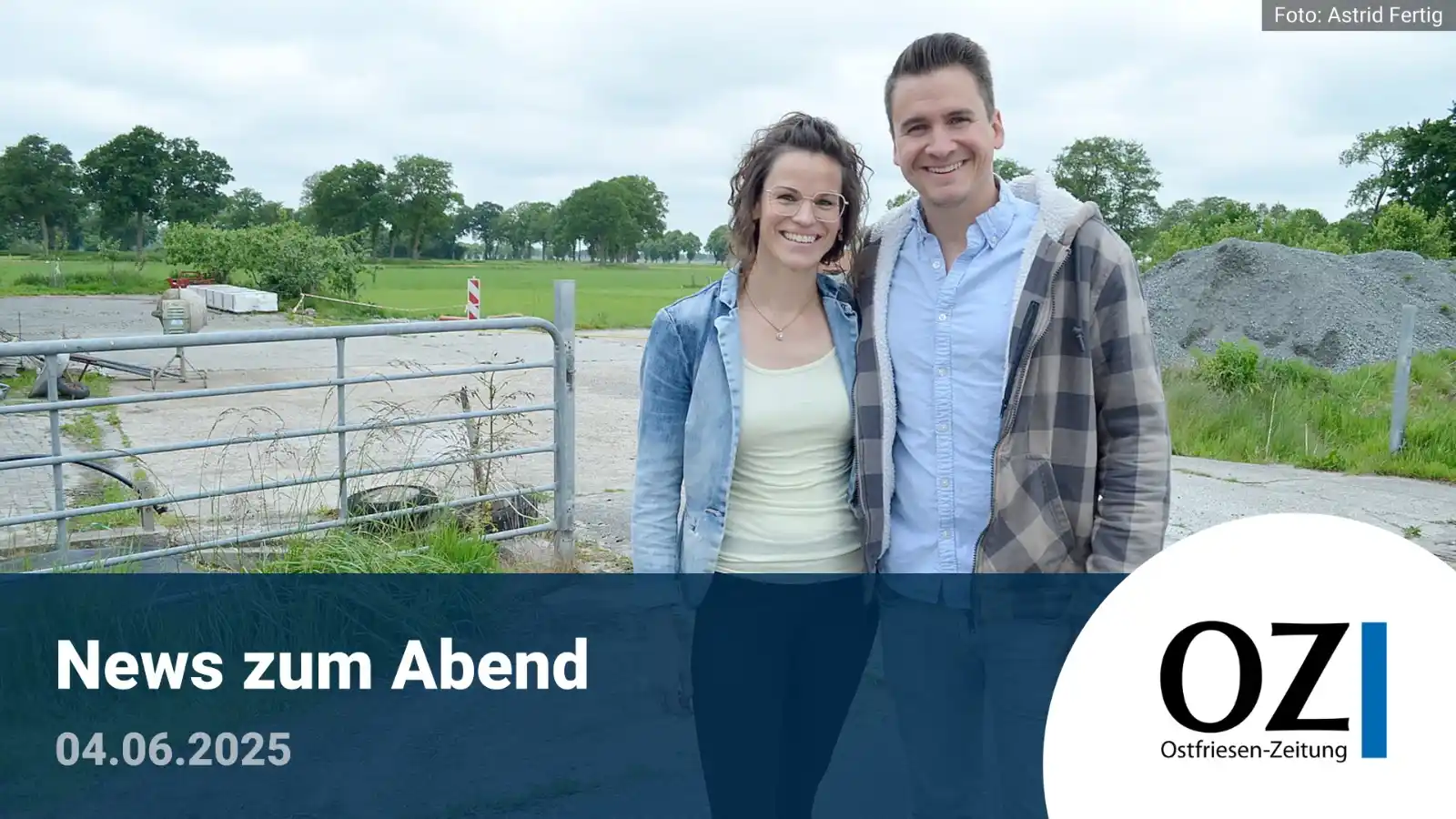 Image from Ostfriesen-Zeitung: Schönen Abend, ihre Lieben! 😊🪻 Hier sind wir wieder mit unserem abe...