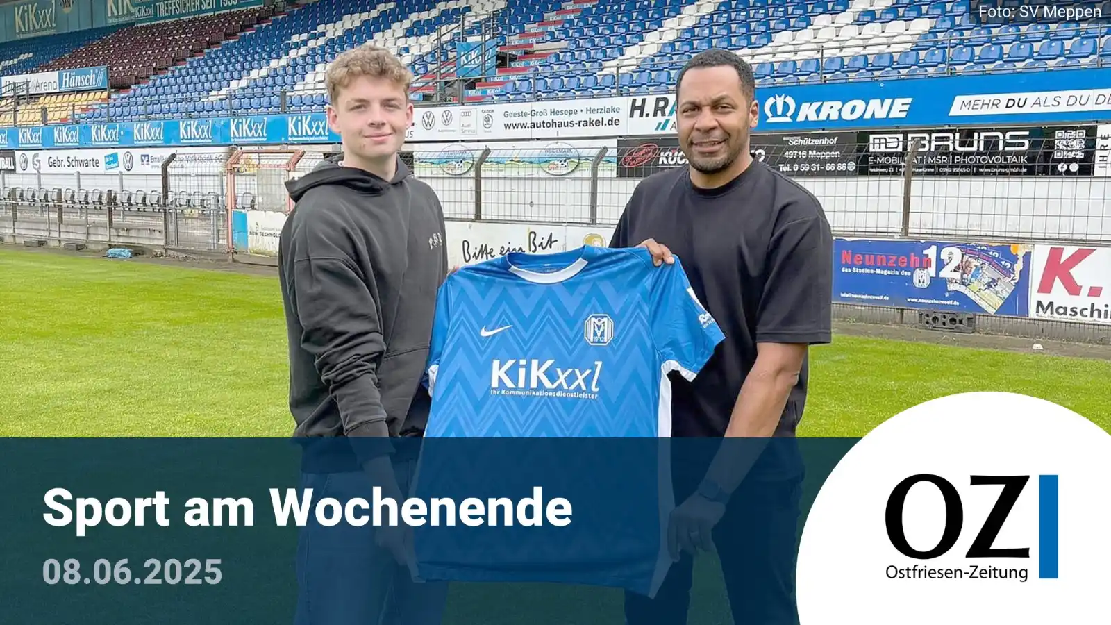 Image from Ostfriesen-Zeitung: ⚽ Von der U19 in die Regionalliga: Ostfriesischer Fußballer erhält Pro...