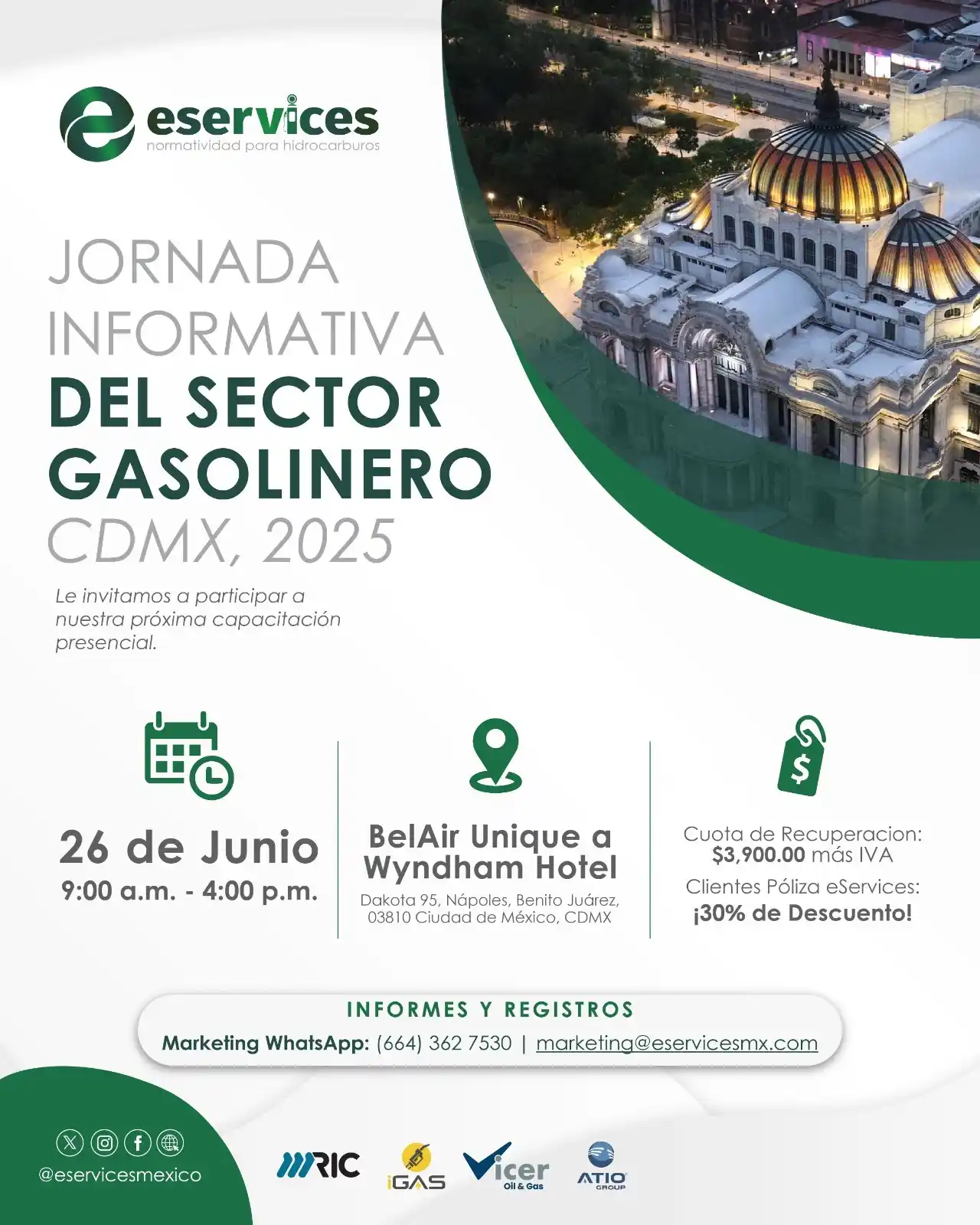 Image from Eventos E-services.: 📣 ¡Conoce el programa oficial de la Jornada Informativa del Sector Ga...