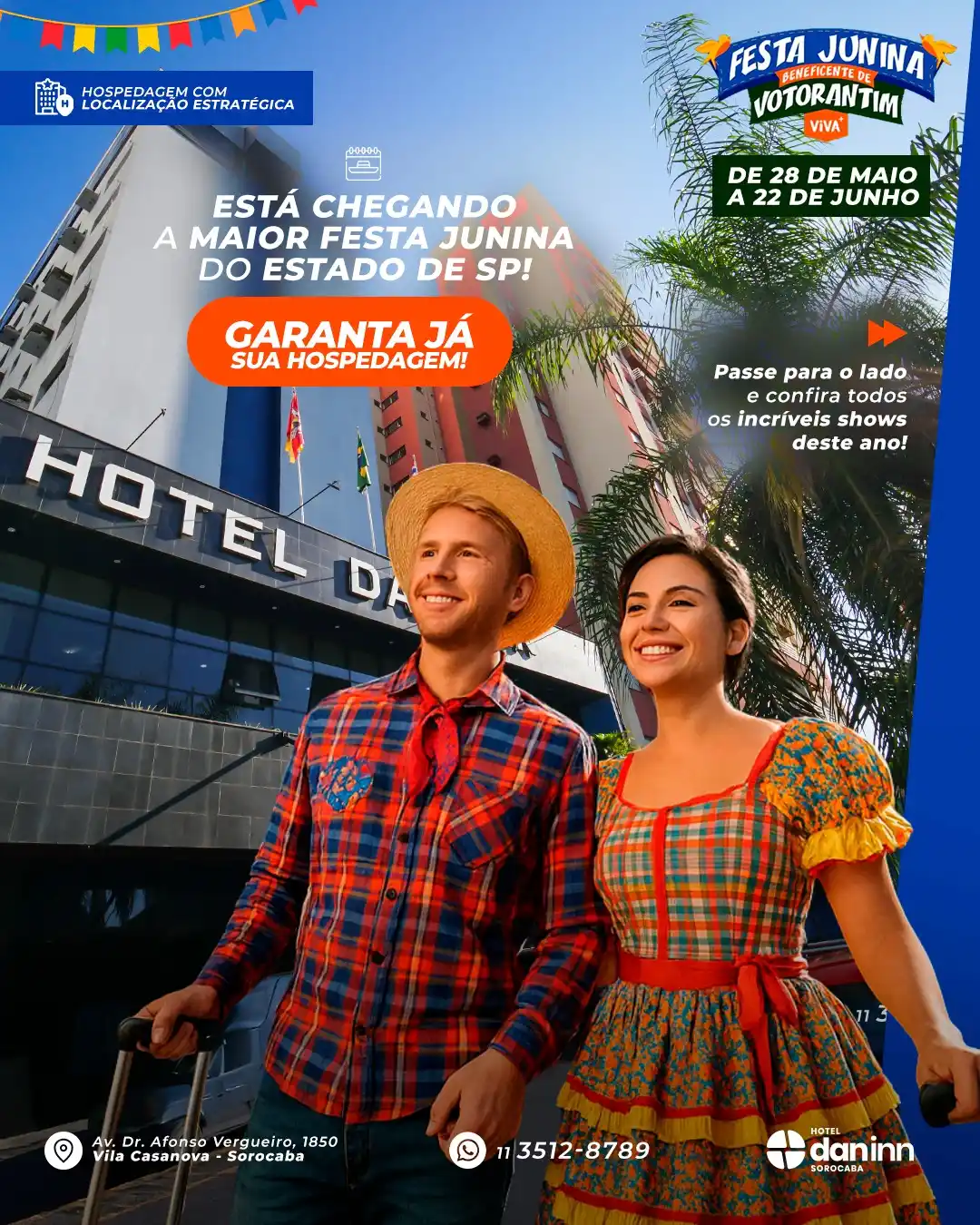 Image from Dan Inn Sorocaba: 🤠 Estamos contando nos dedos para a grande temporada! 🎶🔥 A energia...