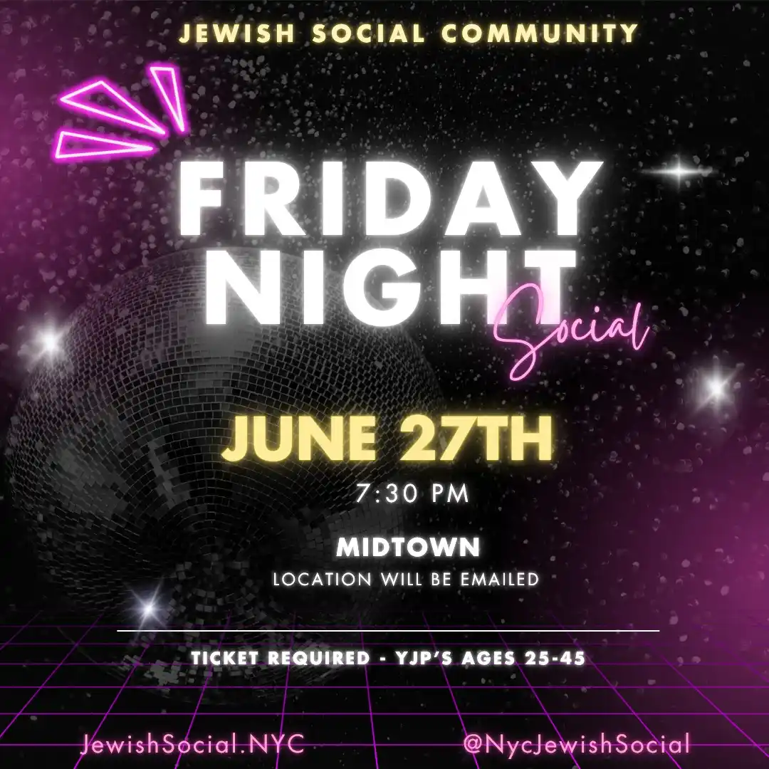 Jewish Events NYC post