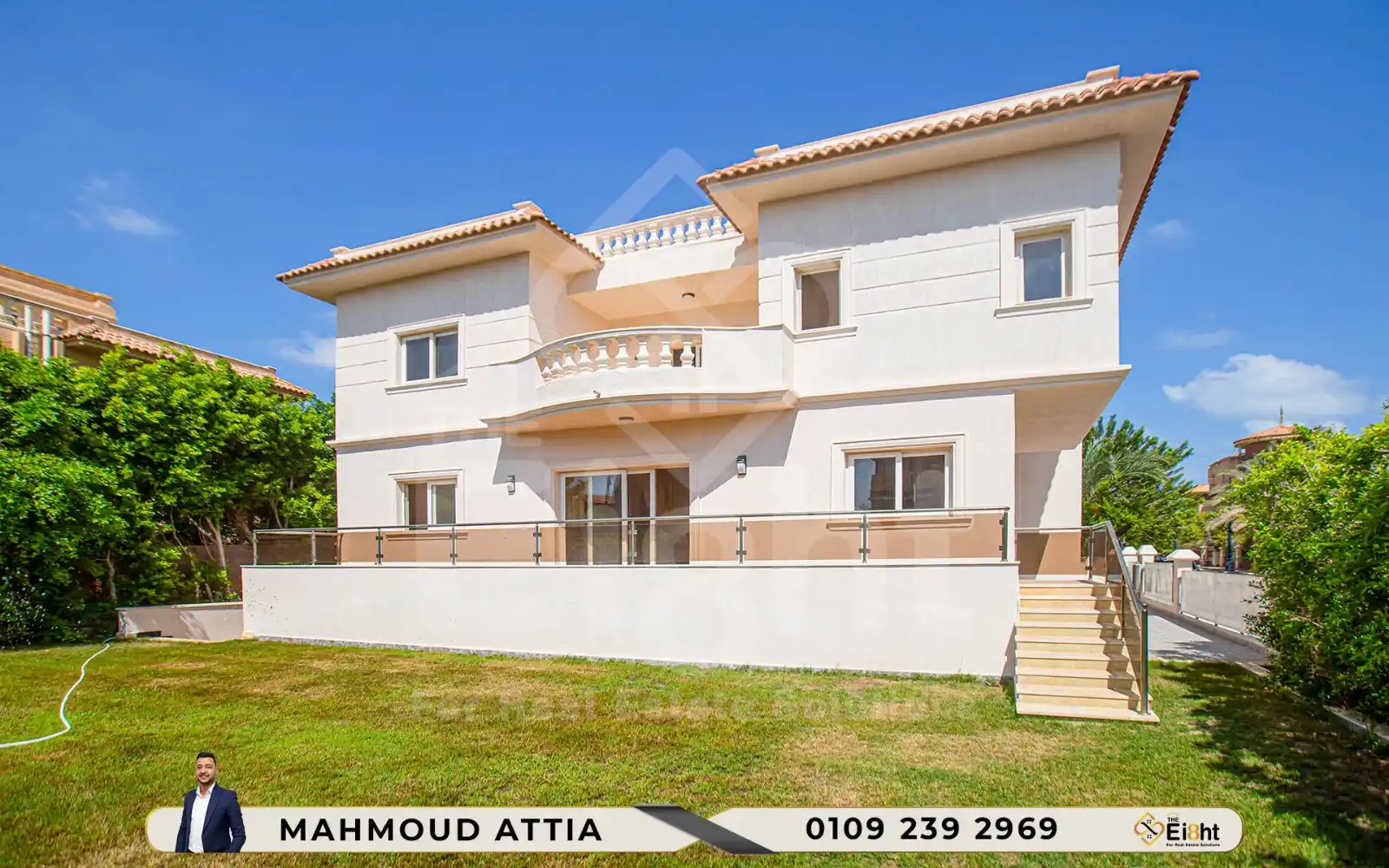 Image from The8 For Real Estate Solutions: فيلا للبيع 620 م الكينج مريوط ( كومباوند العروبة) و بجوار كارفور - بس...
