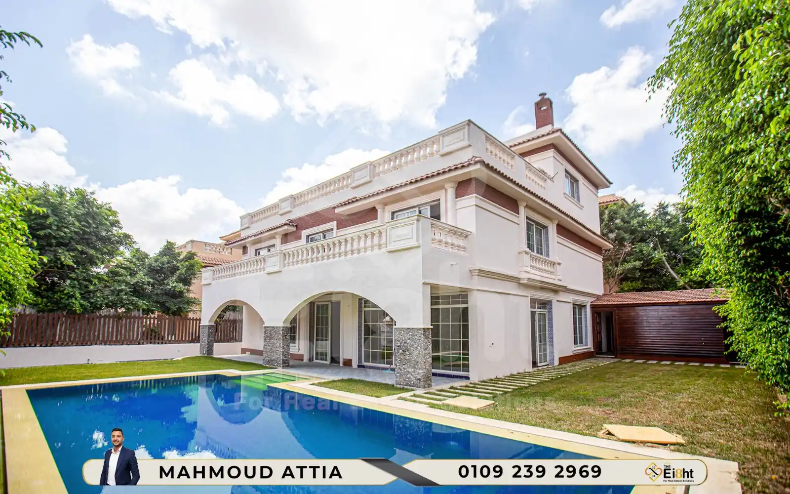 Image from The8 For Real Estate Solutions: فيلا للبيع 620 م الكينج مريوط ( كومباوند العروبة) و بجوار كارفور - بس...