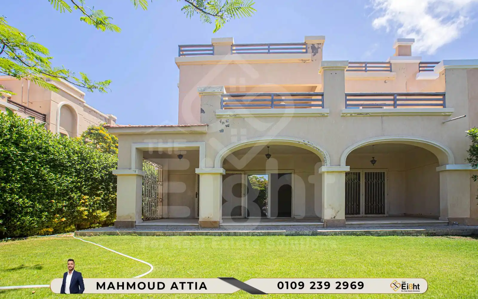 Image from The8 For Real Estate Solutions: فيلا توين هاوس للبيع 350 م برج العرب ( كومباوند ريحانة - أمام واحة خ...