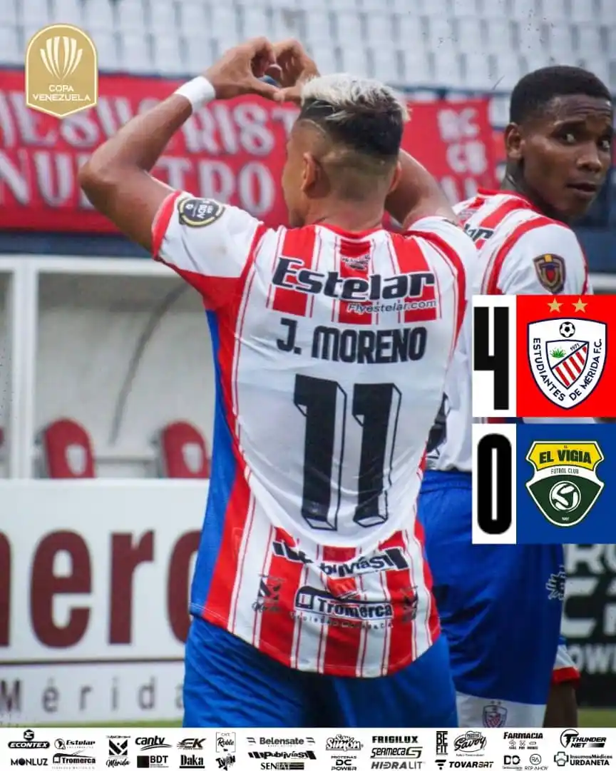 Image from Estudiantes De Mรฉrida F.C - Oficial: ๐๐ฃ๐๐๐๐๐ข๐ค๐จ ๐๐ค๐ฃ ๐ฅ๐๐ ๐๐๐ง๐๐๐๐ค ๐คฉ๐ Goleada de 4x0 e...