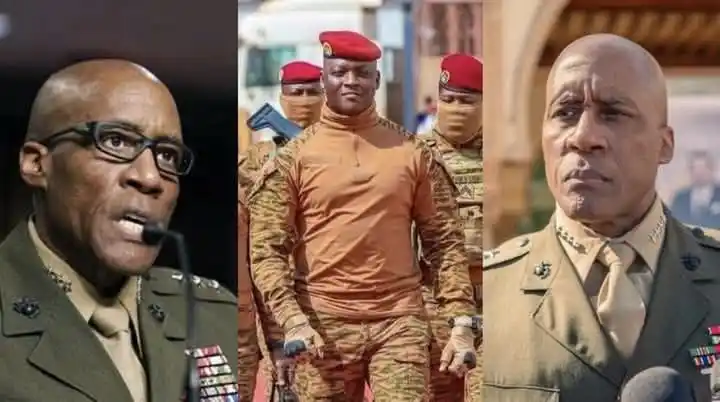 Image from African Library • Proverbs • Literature • Poetry • Books • Art & Music with Culture added on Beauty👌🏿: 🪖 “We came to rescue Burkina Faso, not to invade it…” — Gen. Michael ...