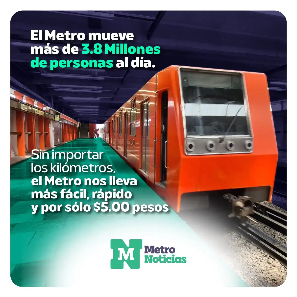 Image from Metro Noticias: 🚇 ¡Buenos días, usuarios! El @MetroCDMX ya está en marcha y operando ...