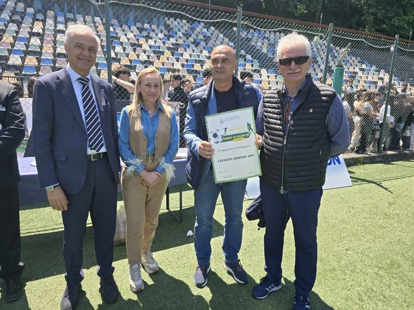 Image from Comune di Marino: Diamo un calcio alla droga Grande successo per la V edizione Si è con...