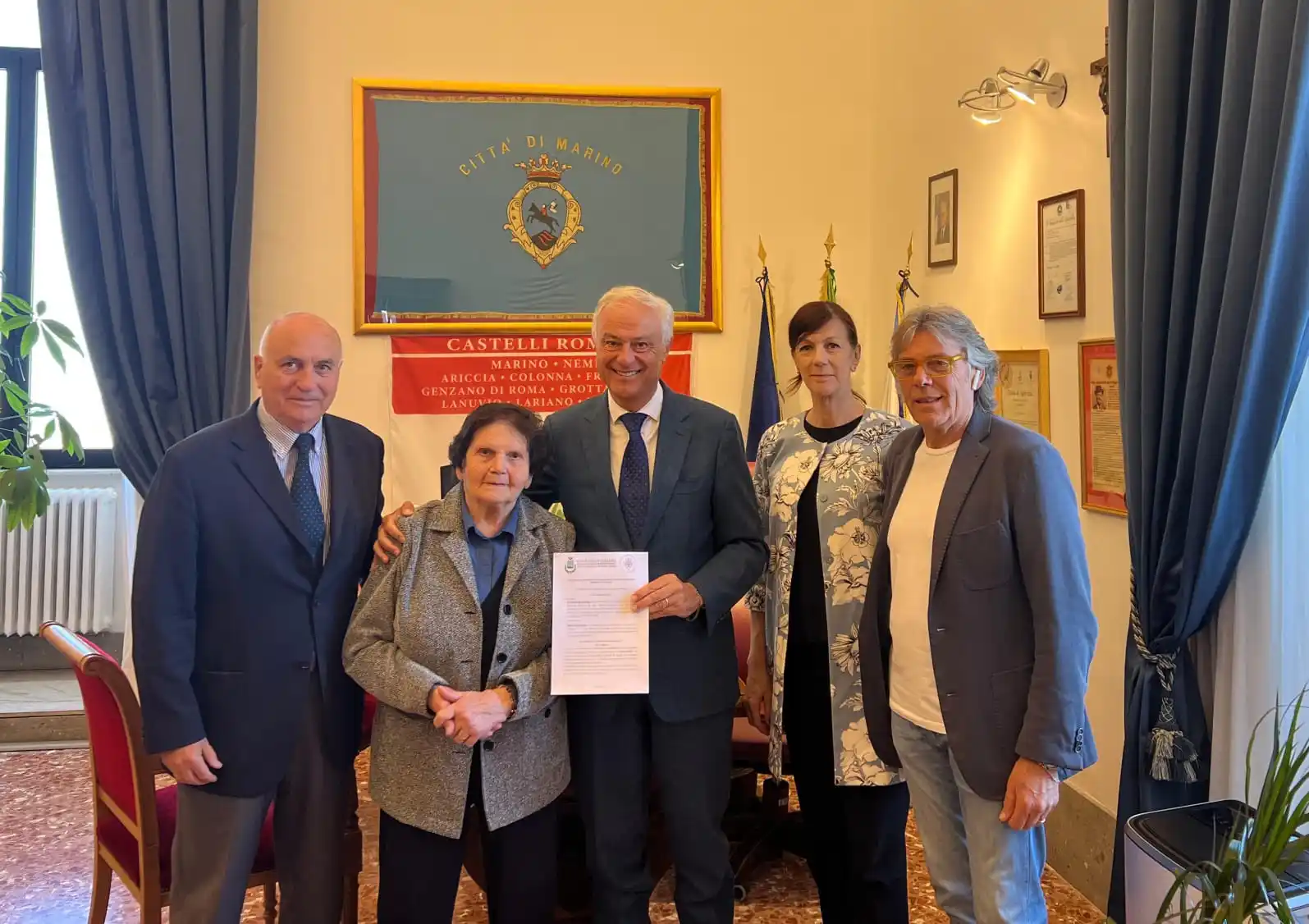Image from Comune di Marino: ProLoco Marino Firmata la convenzione per i locali di Palazzo Colonna ...