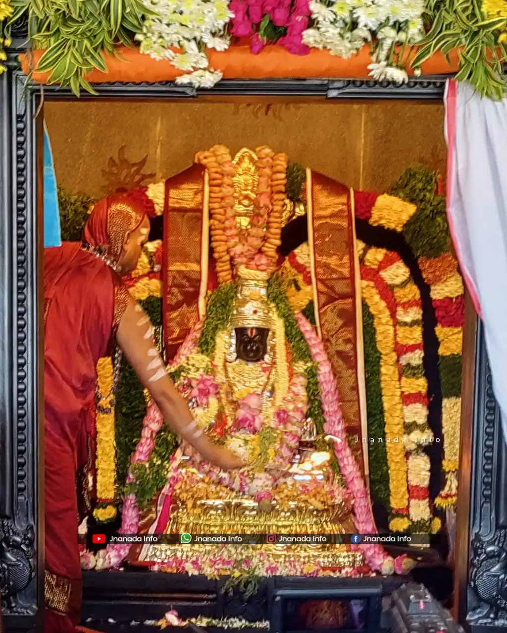Image from Jnanad Info - ಜ್ಞಾನದಾ: ತುಮಕೂರು ಜಿಲ್ಲಿಯ ಹೊನ್ನುಡಿಕೆಯಲ್ಲಿ ಶೃಂಗೇರಿ ಜಗದ್ಗುರು ಶ್ರೀ ಶ್ರೀ ವಿಧುಶೇಖರಭಾರ...