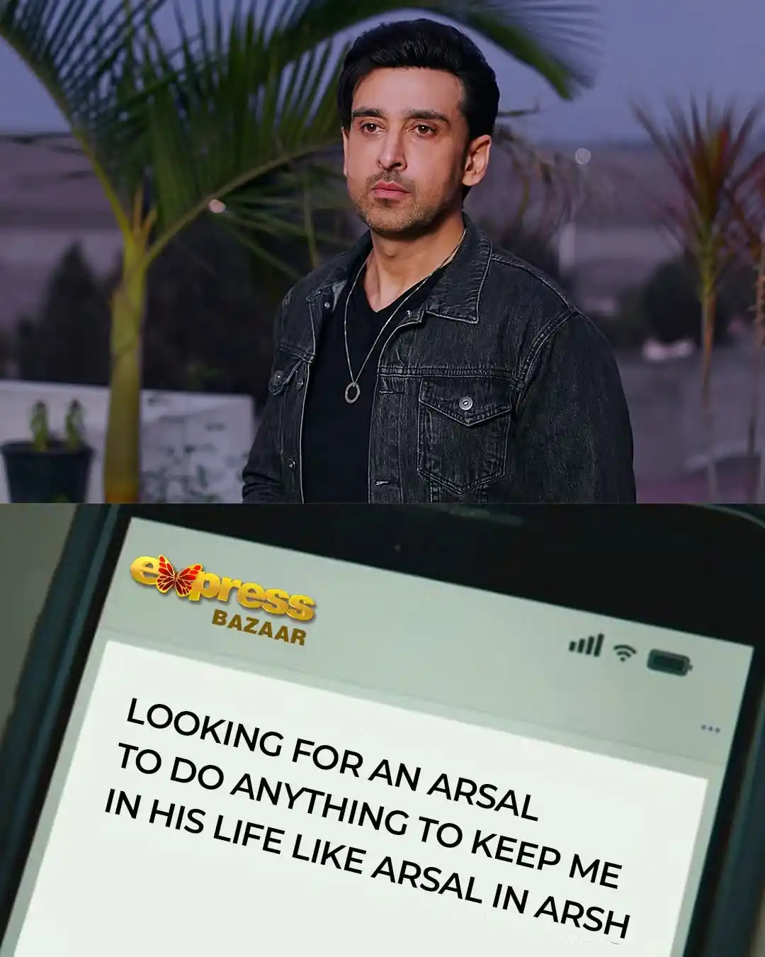 Image from Express TV: An Arsal who sees me once and never stops showing up? Yes please. 🙈  ...