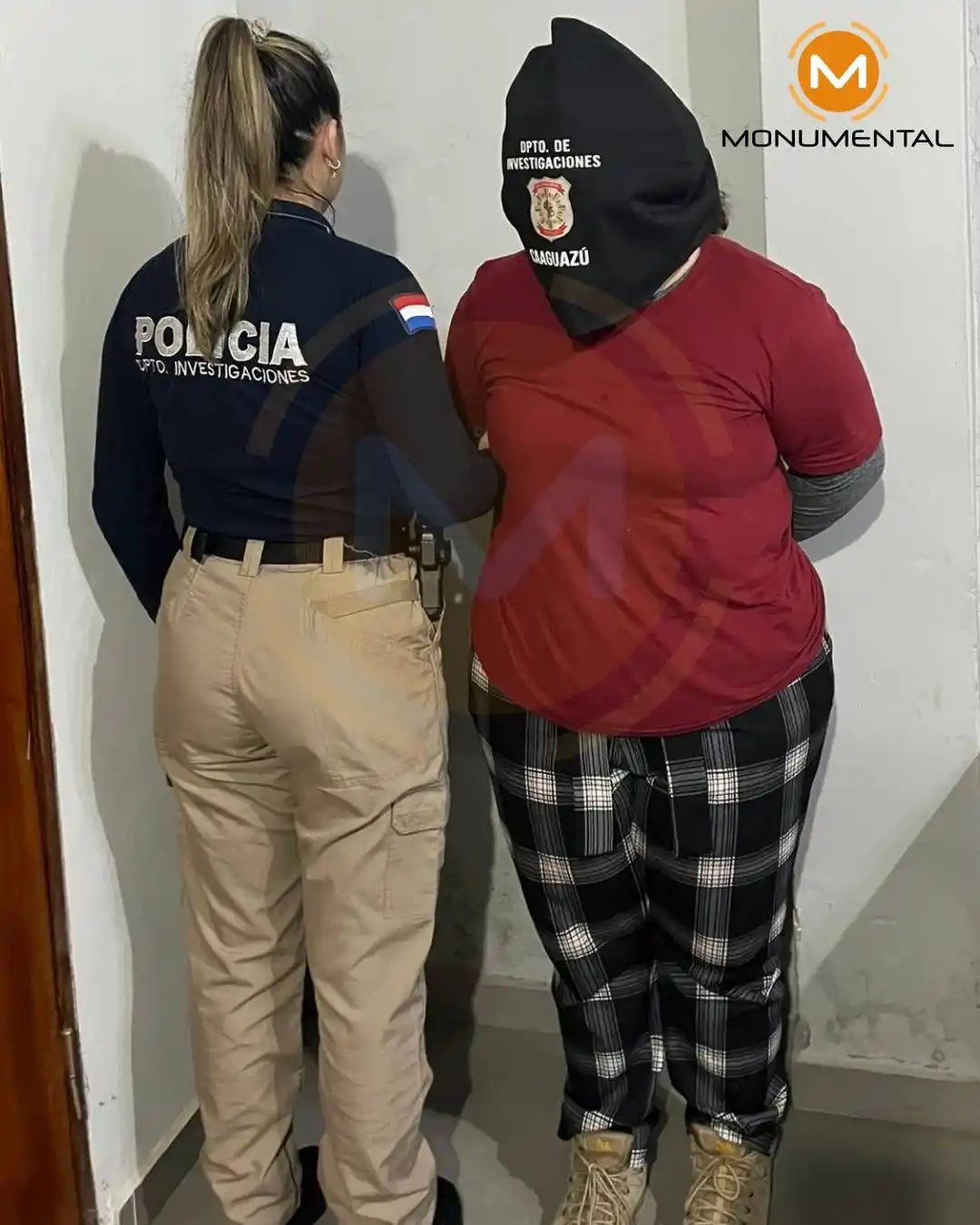 Image from Monumental AM 1080: 🔴 Detuvieron a Mikhaela Chiara Yasy Rolón Melgarejo de 19 años 🔸 C...