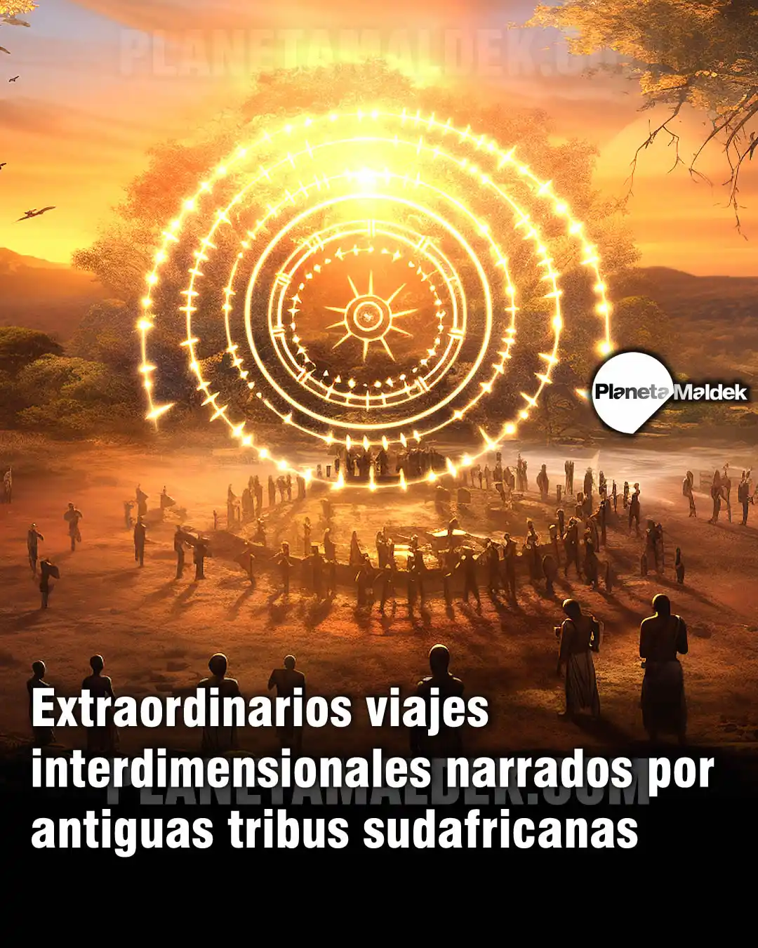 Image from Planeta Maldek: El desierto de Kalahari, en Sudáfrica, es el hogar de un grupo de pers...