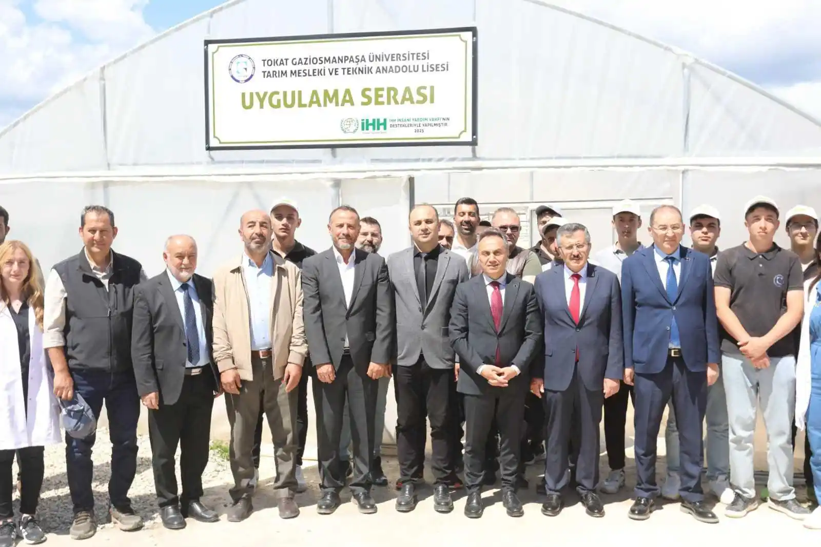 Image from هيئة الإغاثة الإنسانية IHH: في إطار أعمال هيئتنا في مجالات الزراعة والبيئة وتغيّر المناخ، افتتحنا ...