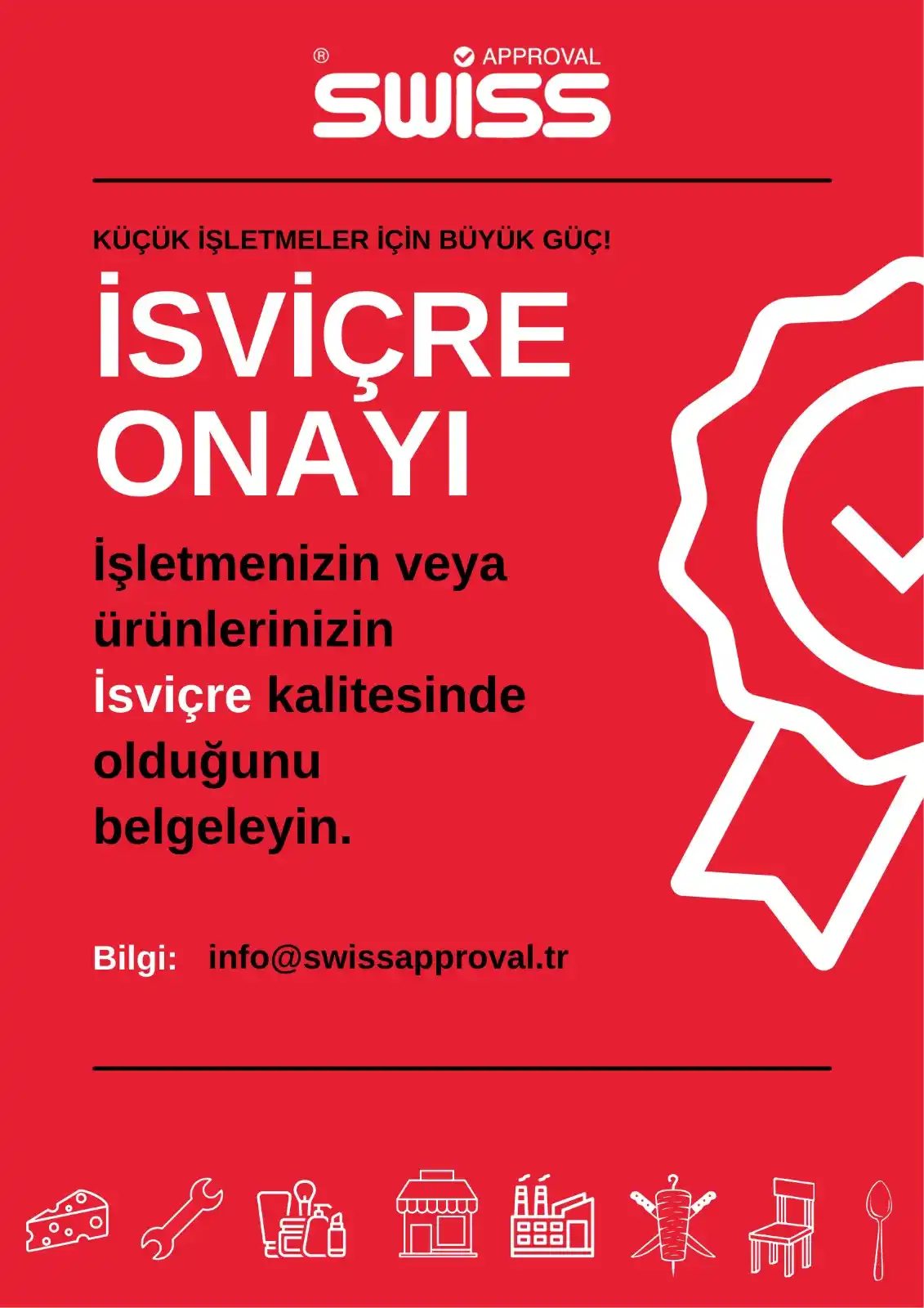 Image from Swiss Approval Türk: İsviçre Kalitesinde Güvence, Swiss Approval ile Mümkün! 🇨🇭 Ürünleri...