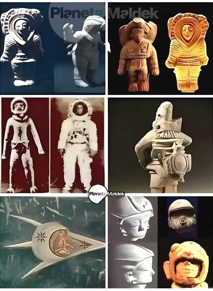 Image from Planeta Maldek: La teoría de los antiguos astronautas sugiere que una avanzada civiliz...