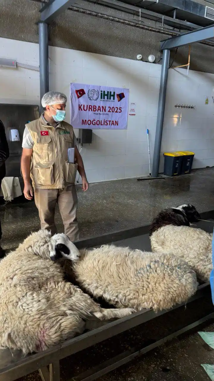 Image from هيئة الإغاثة الإنسانية IHH: نحن متواجدون في منغوليا ضمن حملة الأضاحي لعام 2025 التي تنفذها هيئة ال...