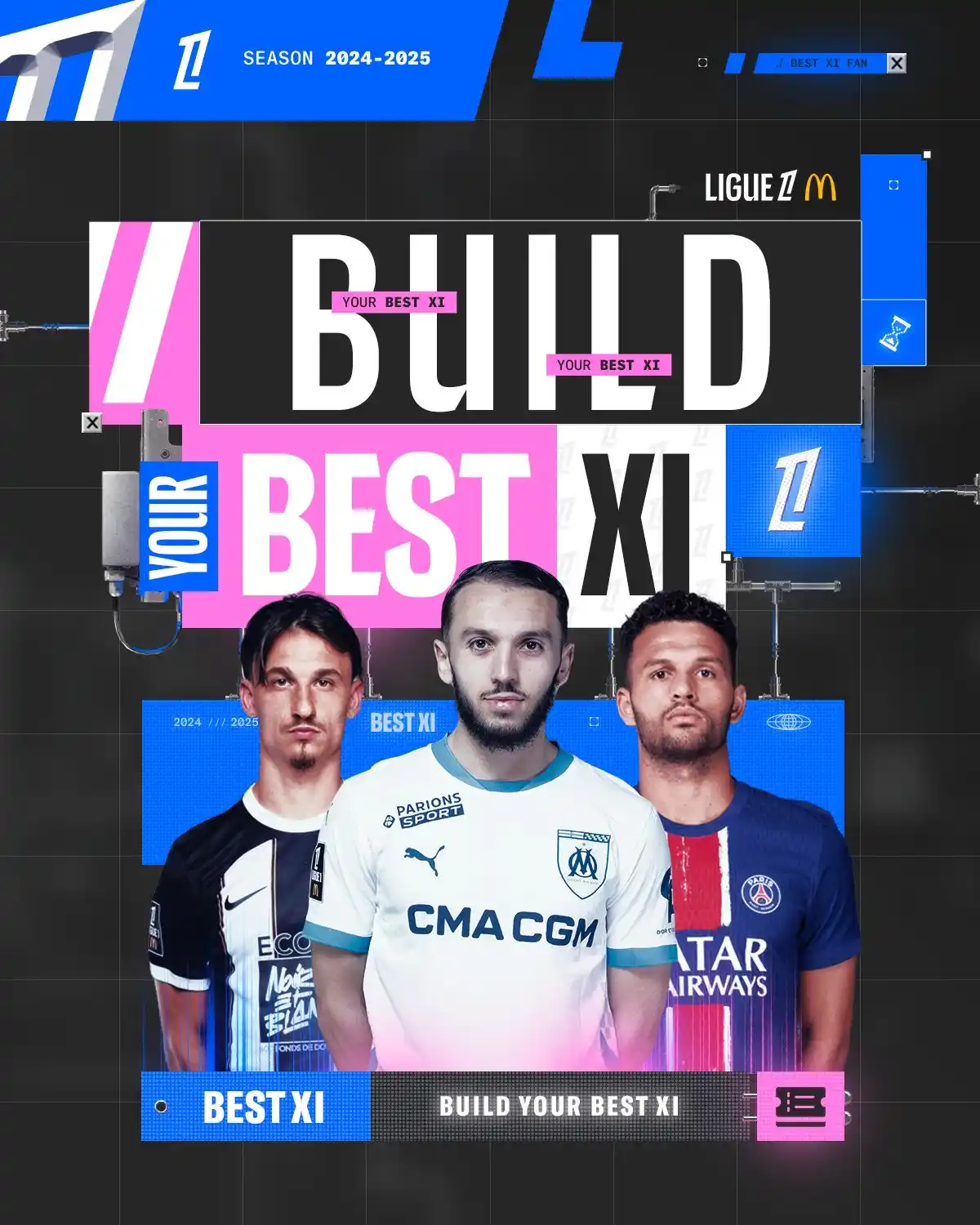 Image from Ligue 1 McDonald's: Pick your TOTW 💫 📲 bit.ly/11TypeFansWA...