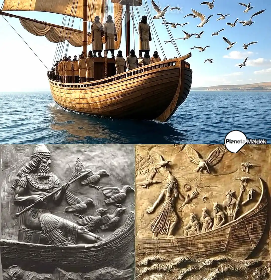 Image from Planeta Maldek: Un ancestral mito del diluvio 🌊🌊 muy anterior a la Biblia, tal como ...