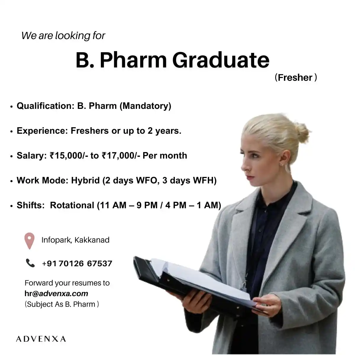 Job Infos - Fresher post