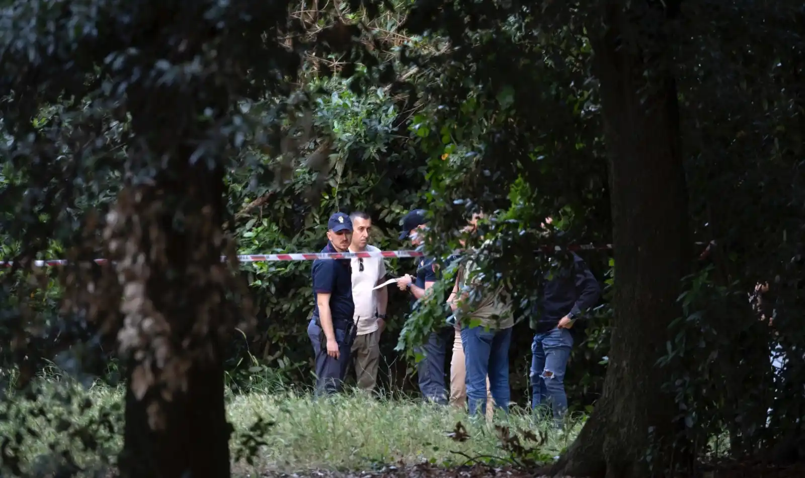 Image from Tgcom24: *Donna e neonata trovate morte a Villa Pamphili erano madre e figlia* ...