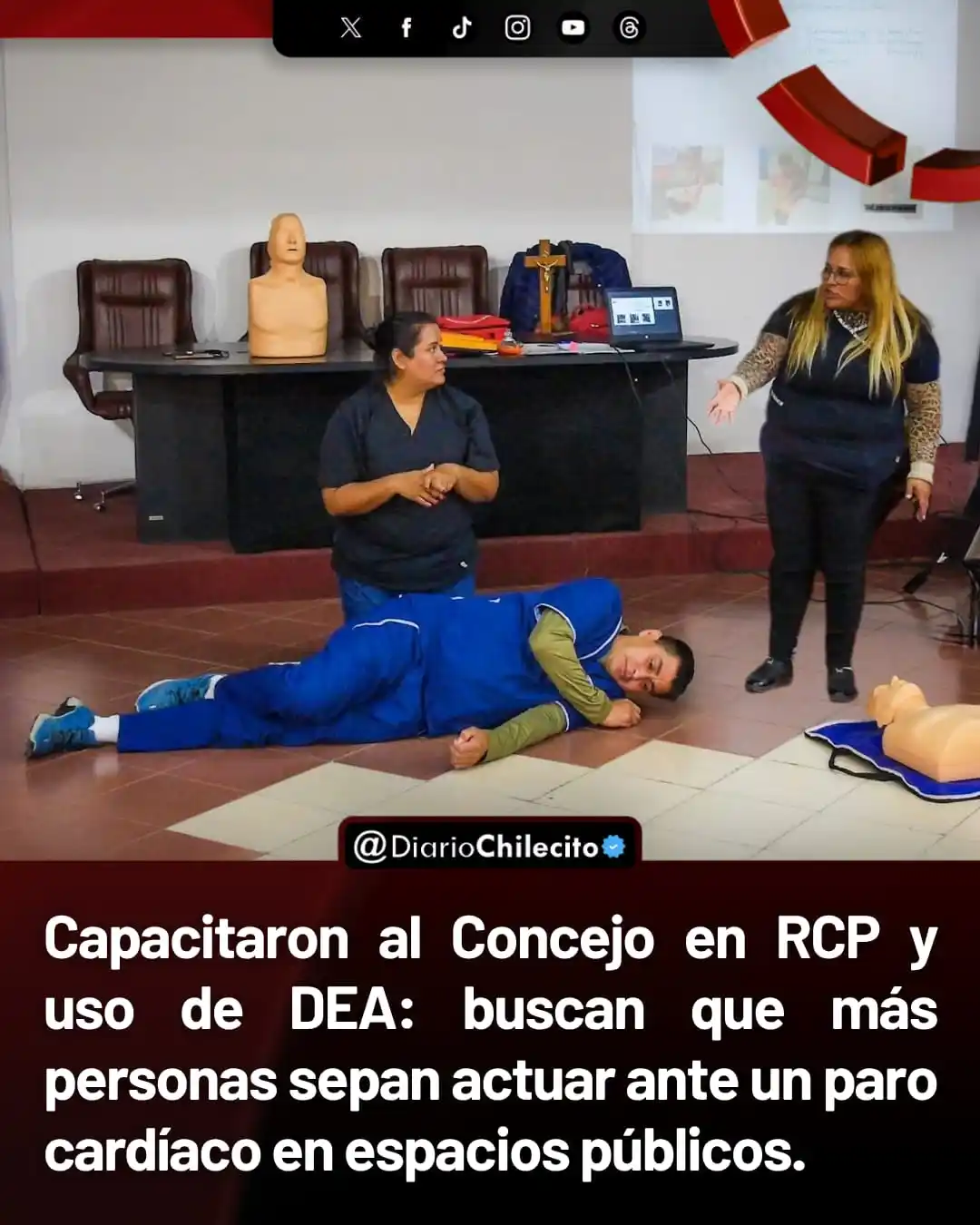 Image from Diario Chilecito: ● El personal del Concejo Deliberante de Chilecito participó en una ca...