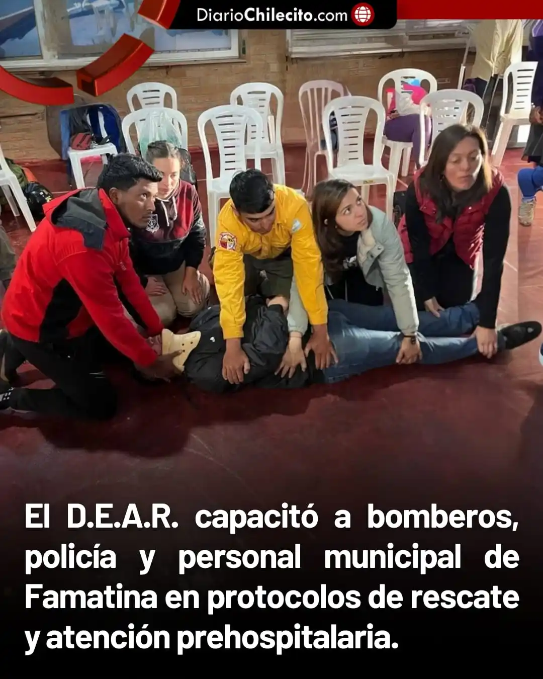 Image from Diario Chilecito: ● En la mañana de hoy, el Departamento Especial Antidisturbios y Resca...