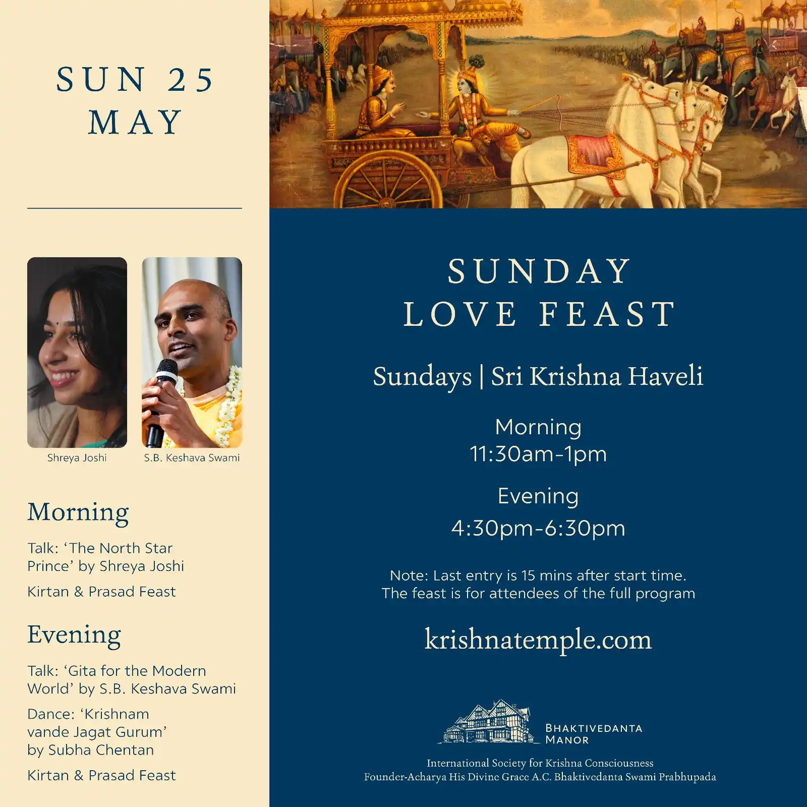 Bhaktivedanta Manor post