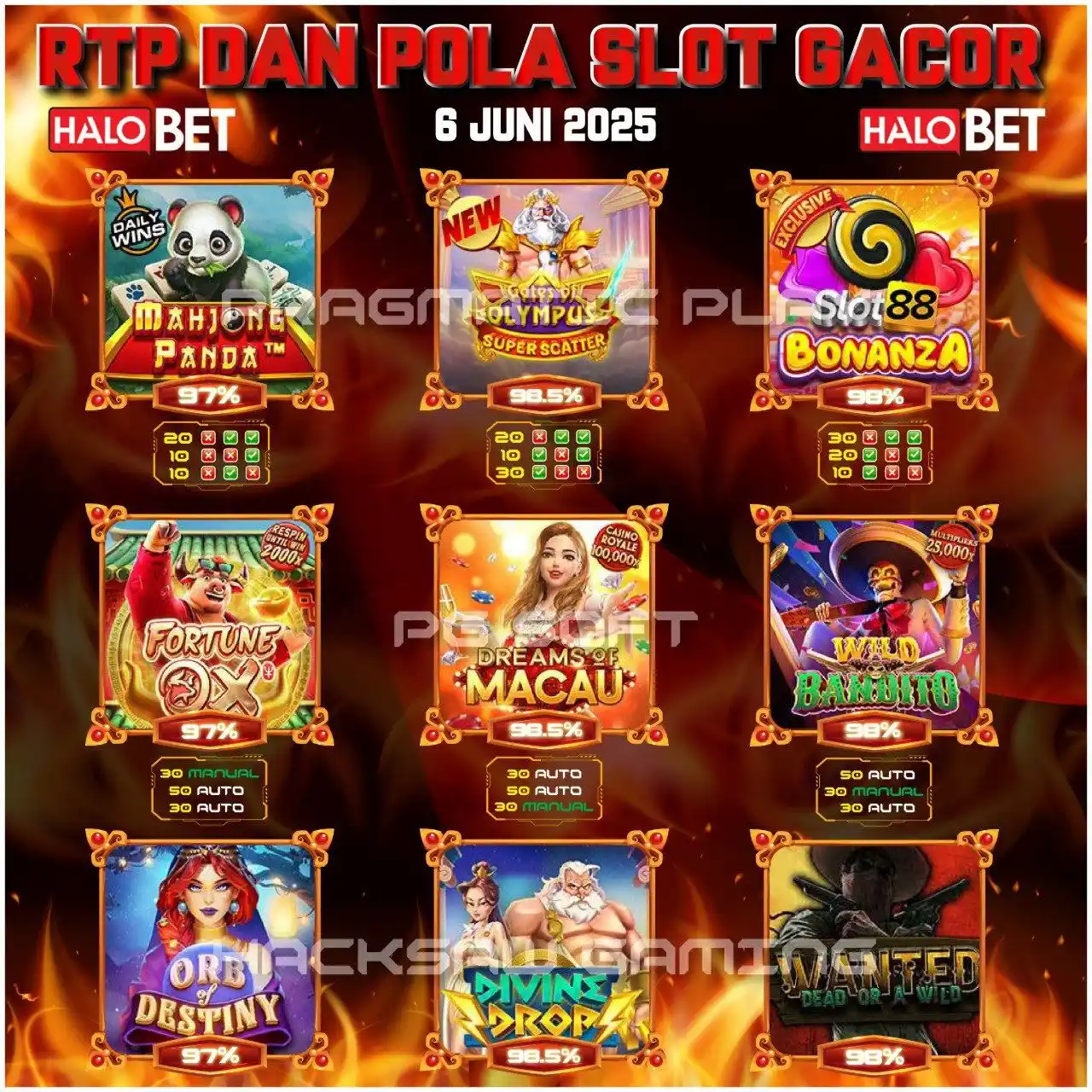 Image from HALOBET OFFICIAL: πππ
π ππππ πππππ πππππππ π° Jumat, 06 Juni 2025 (Ja...