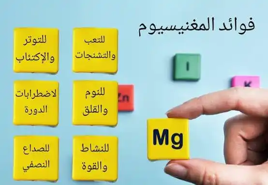 Image from الصحة _والحياة _شبكة _خير _أمة: ⭐نقص المغنسيوم يسبب صعوبة الحرق وعدم انتظام الهرمونات: 🌸يعد المغنسيو...