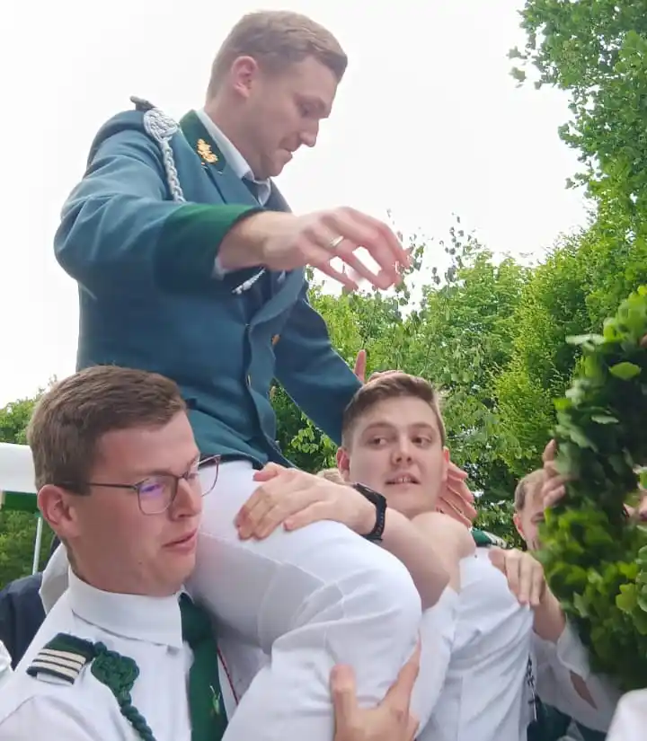Image from Mein Ascheberg: Ein Film-Team des WDR hat das neue Königspaar der Ascheberger Bürgersc...