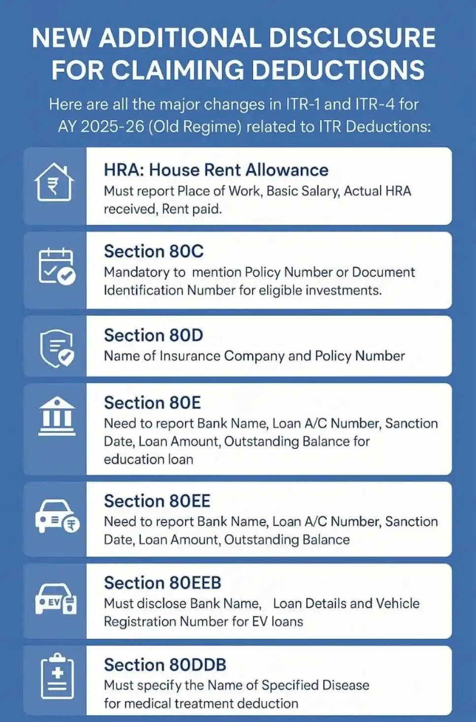 Image from TaxaJ: ⚠️ Filing ITR under the Old Tax Regime? Read This First! If you’re op...