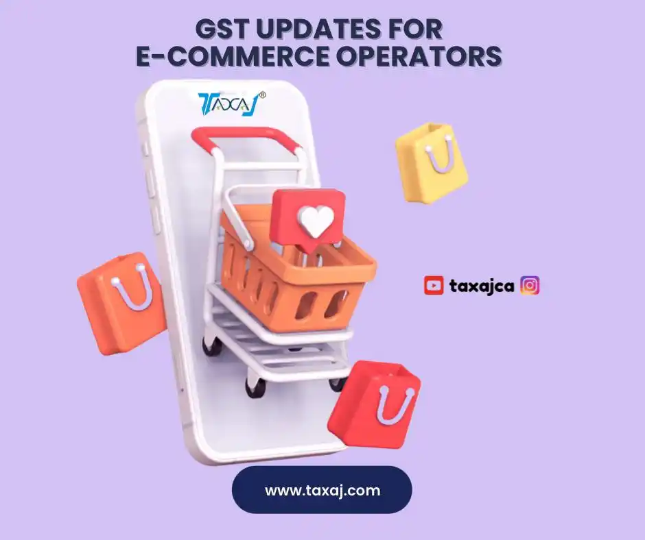 Image from TaxaJ: 📢 GST Update: GSTR-3B Filing Changes for E-Commerce Operators and Ven...