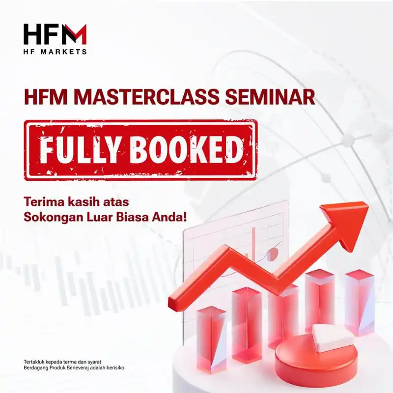 Image from HFM Malaysia: *📣 HFM Masterclass Seminar Kini FULLY BOOKED!* Pendaftaran telah DIT...